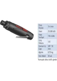 Resim Wufu WFG-3311 Kalıpçı Taşlama 6-3 mm 