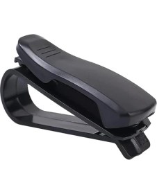 Resim Araç Gözlük Tutucu Klips - Güneşlik Üzerine Takılabilir Askı, Sağlam Klips, Tek Elle Kolay Kullanım | Otomobil, Suv, Kamyon Için Gözlük Saklama Aparatı 