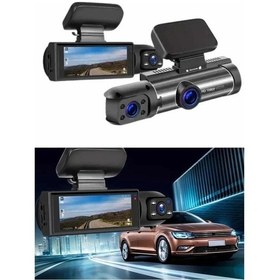 Resim Araç İçi Full Hd Kamera Ön Ve Arka Kameralı Ekranlı Araç Kamerası 87800069 