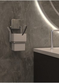 Resim Genel Markalar Decorev Krom Daiş Fırçalık Pratik Yapışkanlı 