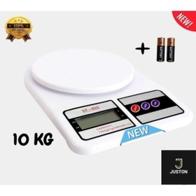 Resim Juston -Dijital Hassas Mutfak Tartısı - Mutfak Terazisi-hassas Ölçüm 10 Kg 