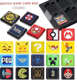 Resim Switch Oled Taşınıdir Oyun Kartuşu Kutusu-32 Adet Kapasiteli, Ns 2 Tüm Modeller İçindedir Kart Saklama Y 