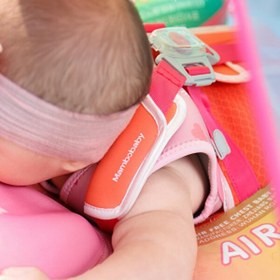 Resim Mambobaby Gradient - Emniyetli Gölgelikli Ve Ayak Destekli Bebek Yüzme Simidi 