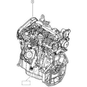 Resim Renault-mais- 100010458r Komple Motor K9k 100010458r Diğer 