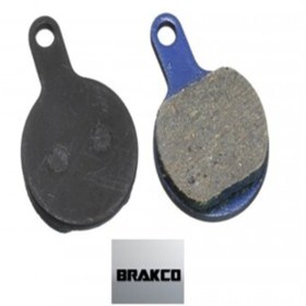 Resim Brakco Bisiklet Disk Fren Kaliper Balatası Organic Bp-46 