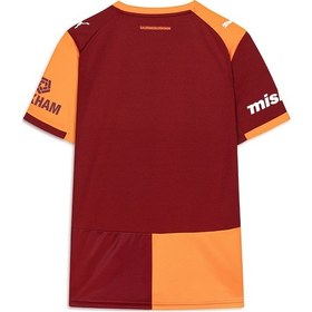 Resim Galatasaray Puma 2025/2026 İç Saha Parçalı Forma 77980901 Sarı - Kırmızı 