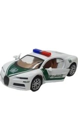 Resim Osman Kızılkaya Çek Bırak Metal Polis Arabası - Metal Bugatti Polis Arabası- 6632-48-POLISBUGATTI 