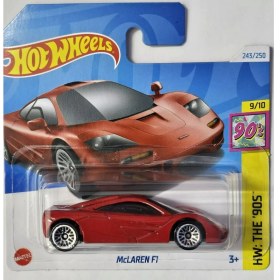 Resim Hot Wheels Tekli Oyuncak Araba Mclaren F1 Kırmızı Renkli 3+ Yaş için Uygun Kaliteli Malzeme 