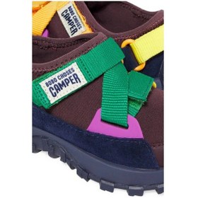 Resim Bobo Choses X Camper Drift Trail Deri Tasarım Çocuk Sneaker Kahverengi 