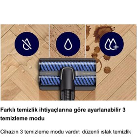 Resim Philips Aqua Plus 9000 Serisi – Islak & Kuru Dik Süpürge - Hem Sil Hem Süpür - Yeni Nesil Üstün Performans 