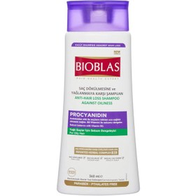 Resim Bioblas Procyanidin Üzüm Çekirdeği Ekstresi - Saç Dökülmesine Karşı Bitkisel Şampuan 360ml 