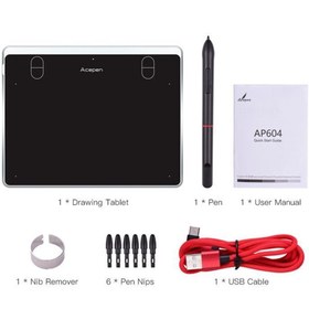 Resim Acepen Ap604 Silver 6x4" Grafik Tablet 
