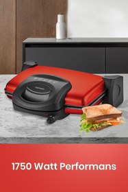 Resim GoldMaster Yakamoz Elektrikli Mutfak Çeyiz Seti 3 Lü Evlilik Paketi Kırmızı 