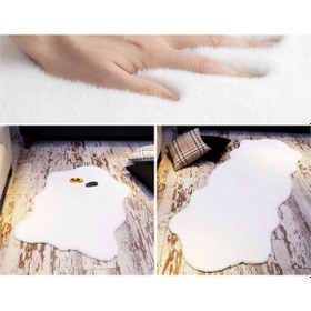 Resim Tappeto Re x Tavşanı Post Peluş Beyaz 