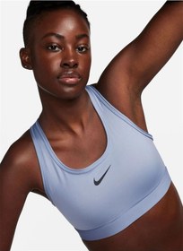 Resim Nike Mavi Kadın Sporcu Sütyeni Dx6821-493 Ndd Sport Mavi 