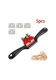 Resim Willowhaven 5 Adet 8 Inç Metal El Rendesi Ergonomik Kırmızı Tutamaklı Manuel Düzleme Aleti 