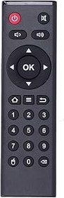 Resim BigKing TV denetleyicisi, TX6 uzaktan kumanda yedek Android TV Box Tanix TX5 Max TX3 Max ile uyumlu siyah televizyon aksesuarı 