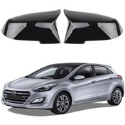 Resim Hyundai İ30 (2012 - 2017) Batman Yarasa Ayna Kapağı (parlak Siyah) 