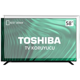 Resim Bestekran Toshiba Uyumlu 58" Inç 146 Ekran Tv Ekran Koruyucu 
