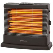 Resim Minisan Ms-2100 Quartz 2100 W Buharlı Midi Isıtıcı -beyaz 