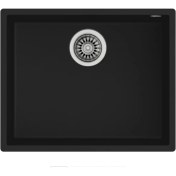 Resim Teka SQUARE 50.40 TG SP BLACK Tezgahaltı Granit Eviye Siyah 50 cm 115230020 
