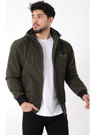 Resim Kol ve Bel Lastikli Spor Likra Kumaş Mevsimlik Yağmurluk Pldp 2979 60288 001 