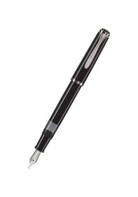 Resim Pelikan M205 Siyah Dolma Kalem M205b Beyaz 