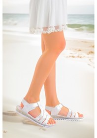 Resim Kiko Kids Kız Çocuk Sandalet Arz 2354 Beyaz 