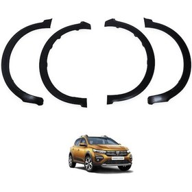 Resim Dacia Sandero Çamurluk Koruma Dodik Seti 4 Parça 2021 ve Üstü 