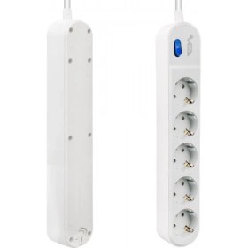 Resim Vea VE-VEGA105 A Class 5'li Anahtarlı 1.5 Metre Akım Korumalı Priz 