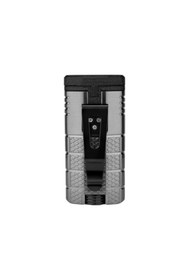 Resim Xikar Tactical Triple Lighter Gunmetal Siyah Puro Çakmağı 