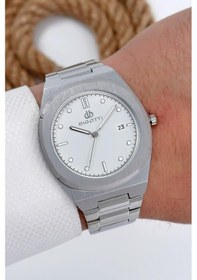 Resim Bigotti Erkek Kol Saati Tüm Fonksiyonlar Aktif Gümüş-beyaz Sdb004 Gümüş - Beyaz 