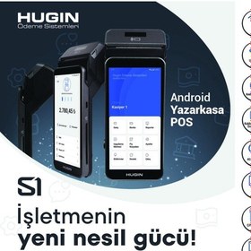 Resim Hugin S1 Android Yazar Kasa Pos Kurulu Gönderim 