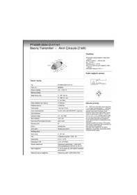 Resim Turck Pt400R-2004-I2-H1141 Basınç Transmiteri 6836633 