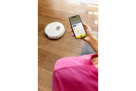 Resim Karcher Rcv 5 Robot Süpürge (KCR-12696400) Yüksek Emiş Gücü ile Akıllı Haritalama Özelliği 