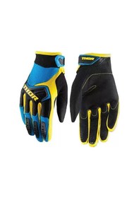 Resim Fastbuy Thunderobot Dış Mekan Eldiven - Dayanıklı, Uzun Parmaklı, Mavi-sarı 