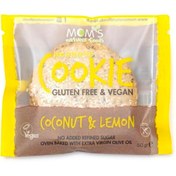 Resim MOM'S NATURAL FOODS Coconut & Lemon Gluten Free Cookie 50g 