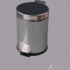 Resim 5 Lt. Çelik Çöp Kovası 