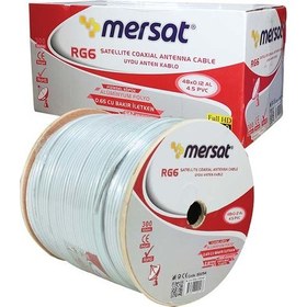 Resim Mag RG59 Fa Mini Mersat Anten Kablo (300 Metre) 