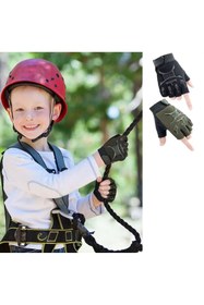 Resim BGA Çocuk Eldiveni Bisiklet Paten Outdoor Spor Eldiveni Unisex 