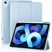 Resim Yuntech01 İpad Air5/air4 10.9 İnç Korumalı Kılıf - Sağ Tarafı Kalem Dolabı, Silikon Malzeme, Dayanıklı Ve Kullanıma Kolay, Ev Kullanıma İdeal Beyaz Buz Rengi Diğer 