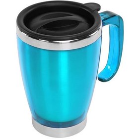 Resim S-link SL-TM1981 Turkuaz 415ML Iç 304 Dış 201 Paslanmaz Çelik Kupa 