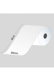 Resim SERİN 80x30 40 Adet Termal Rulo Pos Rulosu (1 PAKET 10 ADET) 