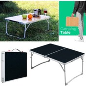 Resim Depolife Servis Yemek Sehpası Bilgisayar Ders Çalışma Masası Notebook Masa 