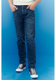 Resim Lee Erkek Luke Slim Fit Düşük Bel Denim Esnek Jean Kot Pantolon L Lacivert 