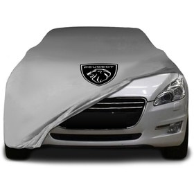 Resim ULTRASHOP Peugeot 508 2 Sw (2018 - ) Gri Kumaş Araba Branda Logolu Penye Oto Branda 