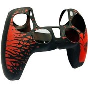 Resim Ps5 Dualsense Spider-man Desenli Koruyucu Silikon Kılıf + Analog Silikon Koruyucu Siyah Örümcek 