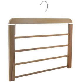 Resim NYN Ahşap Katlı Pantolon Askısı 