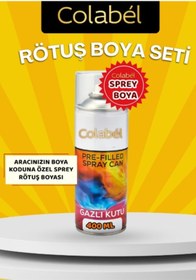 Resim Colabel Jaguar Kod: 1BR BRITISH RACING GREEN 400ML Sprey Rötuş Boya + Vernik 