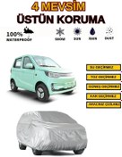 Resim AutoEN GRİ AMY & AMY (Elektrikli) LÜX KALİTE ARABA BRANDASI (SU GEÇİRMEZ) 